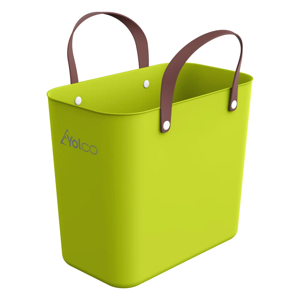 Yolco 25 l LIME GREEN Plastiktasche zum Einkaufen – Bild 2
