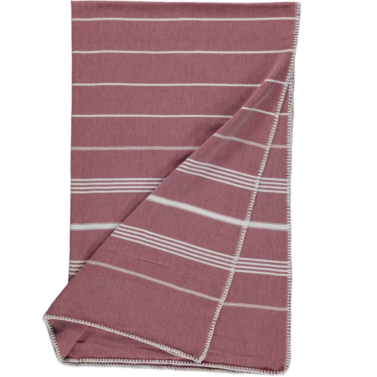 Hamamtuch XXL Datca bordeaux – Bild 3