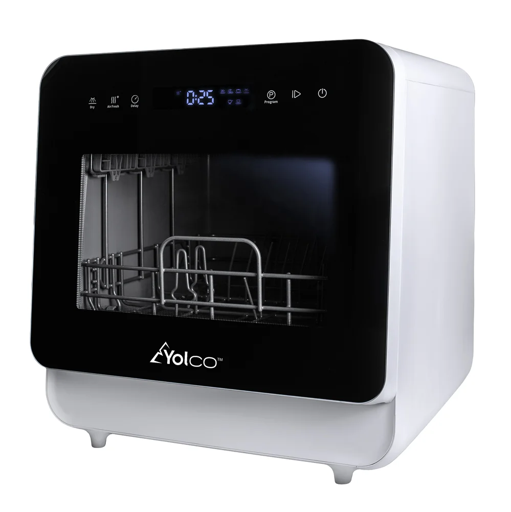 Yolco DWM02 Kompakte Tischgeschirrspülmaschine