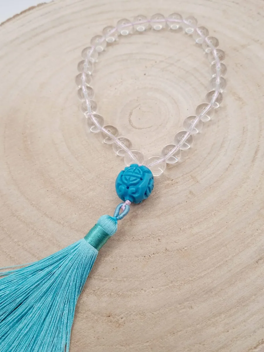 HAND MALA mit BERGKRISTALL | Schutz & Klarheit – Bild 3