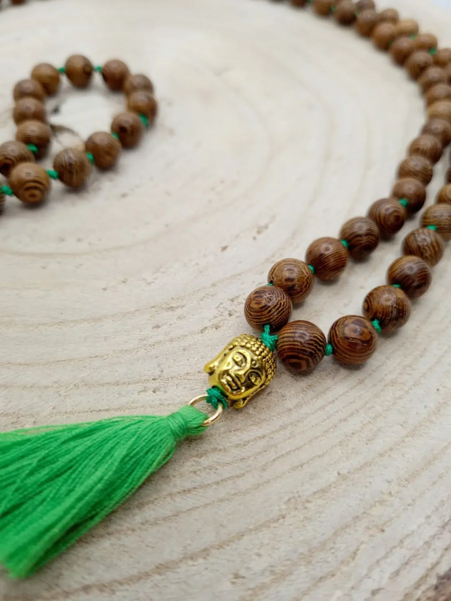 MALA mit HOLZPERLEN | Mudita – Bild 3