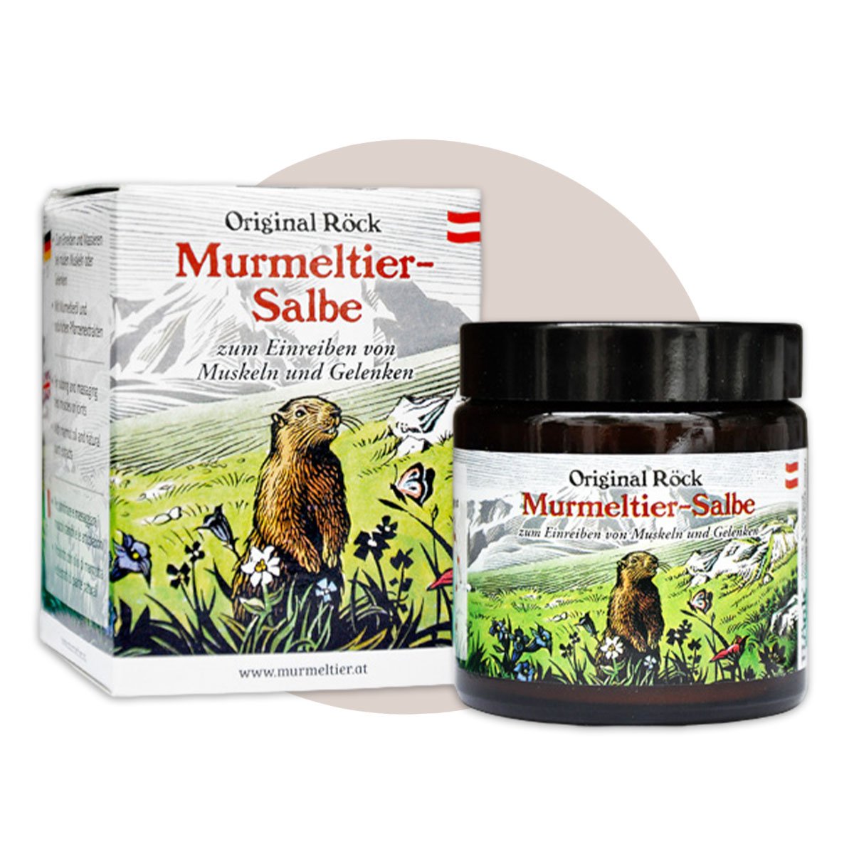 Röck Murmeltier Salbe 100ml – Bild 2