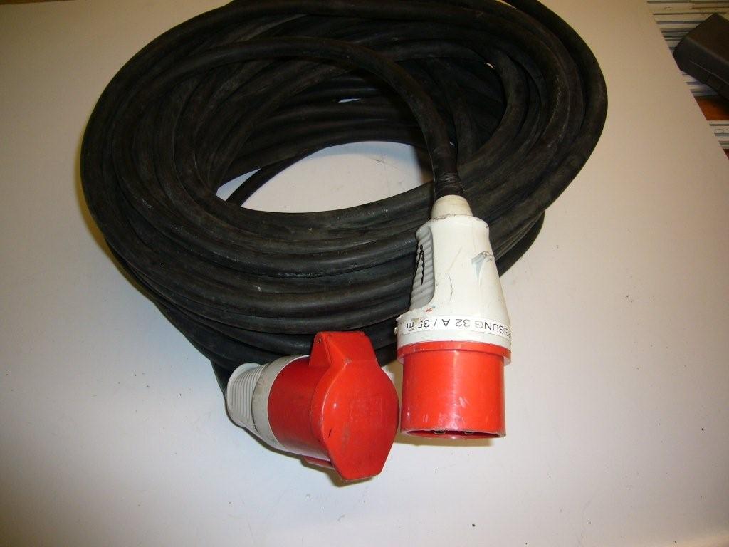 CEE 32 Amp 400 V 50 m Kabelverlängerung – Bild 2