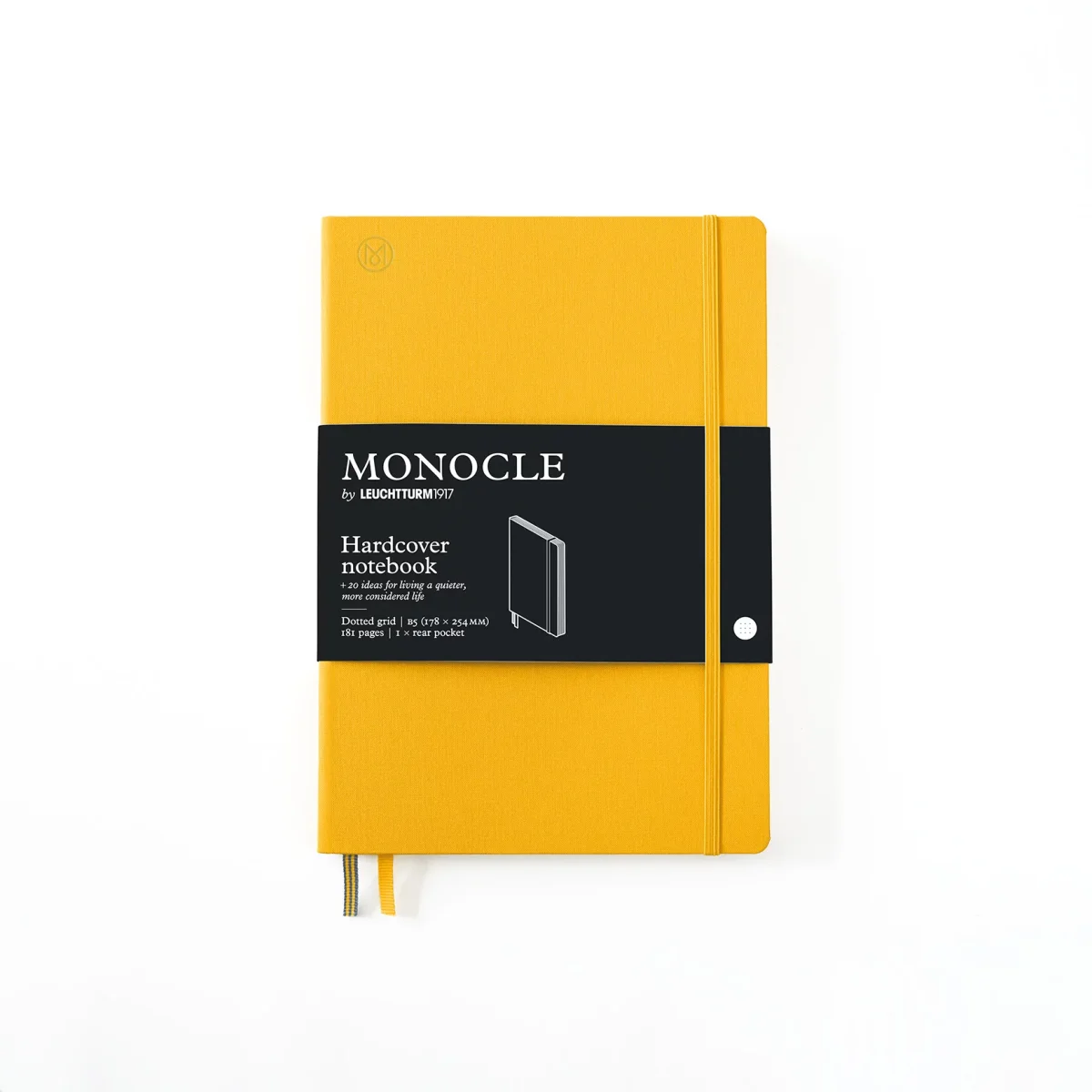 Monocle – Hardcover Notebook B5 Yellow – Bild 2
